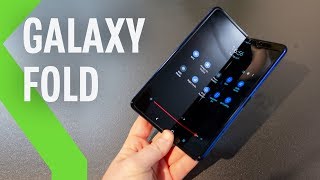 Samsung Galaxy Fold primeras impresiones ASÍ ES EL PLEGABLE DE SAMSUNG [upl. by Nairb]