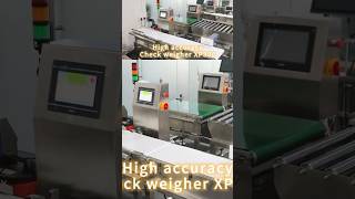 High accuracy belt conveyor Checkweigher weight machine [upl. by Hcire973]