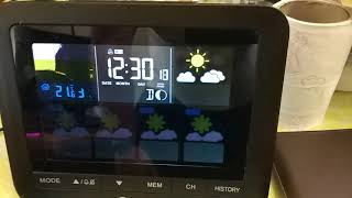 Problem with Digoo DGTH8805 Weather Station [upl. by Airetnohs539]