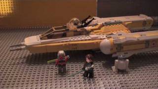 LEGO Star Wars Anakins Ywing Starfighter Review 8037 [upl. by Jaclin121]