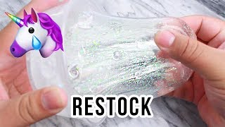 Slime Shop Restock August 4 2018  UniicornSlimeShop 💦 [upl. by Northington]