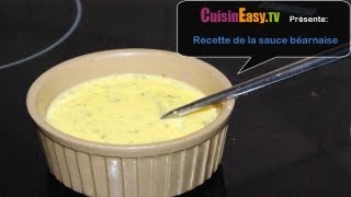 Recette de la sauce béarnaise simple et rapide [upl. by Ardekan]