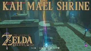 Zelda Breath Of The Wild Playthrough Kah Mael Shrine Drop And Rise All Chests [upl. by Ekim344]