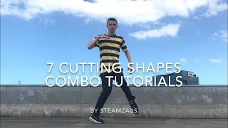 7 Combo Tutorials for Cutting Shapes  Shuffle  By SteamzAus [upl. by Burkley]