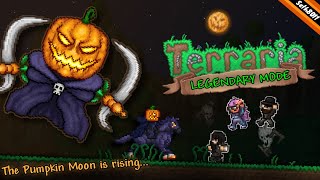 PUMPKIN MOON  Terraria Legendary Mode Pt19 [upl. by Petes151]