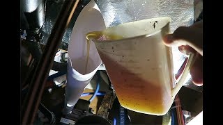 Volvo Penta MS25s saildrive oil change and winterize engine [upl. by Virgel]