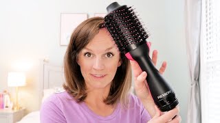 REVLON ONE STEP HAIR DRYER amp STYLER • Review amp Tutorial [upl. by Husain]