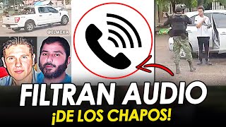 ¡¡FILTRAN AUDIO SE RINDE un JEFE de PLAZA de LOS CHAPITOS y ENTREGA TERRITORIOS al MAYITO FLACO [upl. by Tarton]