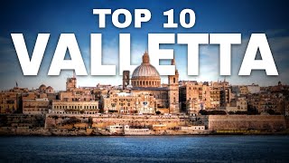 TOP 10 Things to do in VALLETTA Malta  Travel Guide 2024 [upl. by Gaiser]