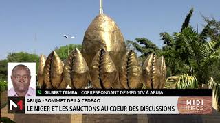 Sommet de la CEDEAO  Le Niger et les sanctions au cœur des discussions [upl. by Ahsinuq731]