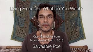 Living Freedom What Do You Want – Salvadore Poe [upl. by Eidnahs891]