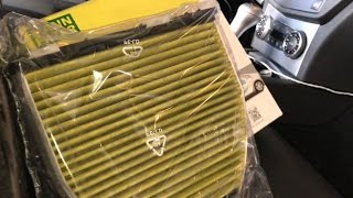 How to Replace the Cabin Filter on a Mercedes C300 in less than 10 minutes W204 Chassis 2008 [upl. by Yar649]