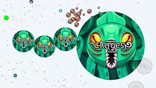 FASTEST REVENGE EVER Agario Mobile  Duo Takeover 1 [upl. by Aisset900]