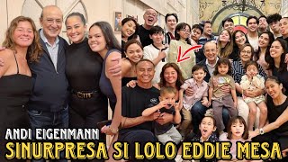 ANDI EIGENMANN SINURPRESA ANG KANYANG LOLO EDDIE MESA SA KANYANG 85TH BIRTHDAY🥳 EIGENGIRLS REUNITED [upl. by Marilou]