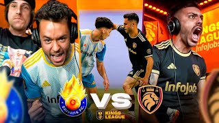 DJMARIO VS GREFG  SAIYANS VS ULT MOSTOLES  Kings League Jornada 1 [upl. by Schaab]