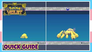 How To Evolve Joltik Into Galvantula In Pokemon Scarlet amp Violet  Quick Guide [upl. by O'Donovan149]