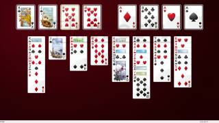 Solution to freecell game 23990 in HD [upl. by Plumbo713]