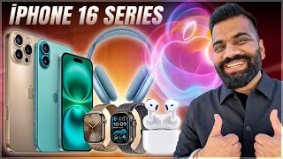 Apple iPhone 16 amp iPhone 16 Pro First Look  Apple Watch Series 10  Apple AirPods 4 amp More🔥🔥🔥 [upl. by Joappa842]