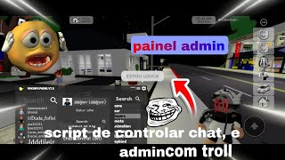 painel admin rochips com troll e controlar chat dos users OP para delta Arceus x e mais 😲 [upl. by Anrapa]