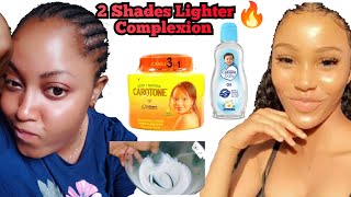 HOW TO MIX AND USE CAROTONE CREAM FOR SKIN LIGHTENING amp FLAWLESS SKIN TONE WITHOUT SIDE EFFECTS [upl. by Neyut]