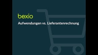 Aufwandsrechnungen vs Lieferantenrechnungen  bexio Tutorial [upl. by Megan]