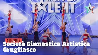 Le capriole della Società Ginnastica Acrobatica Grugliasco [upl. by Saxon]