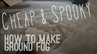 How to Make the Easiest amp Cheapest Fog Chiller Ever [upl. by Healion]