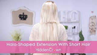 How to HaloCouture TapeIn Extensions [upl. by Thurman474]