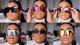 QUAY SUNGLASS COLLECTION amp REVIEWS♡♡ GABRIELLAGLAMOUR [upl. by Amy]