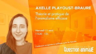 Axelle PlayoustBraure  Le rôle de la biologie du bienêtre pour le projet RWAS EQA2021 [upl. by Amron47]