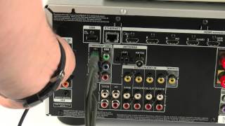 ONKYO TXNR616 New 2012 Range How to setup and use a Original Xbox 360 [upl. by Tate]