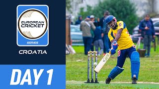 🔴 ECS Croatia 2024  Day 1  9 Sep 2024  T10 Live Cricket  European Cricket [upl. by Devaj]