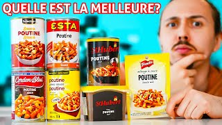 Je teste toutes les variétés de sauces à Poutine [upl. by Ellehcram]