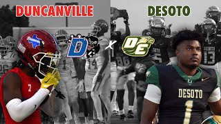 1 Duncanville vs 4 Desoto NATIONALLY RANKED GAME OF THE YEAR 2024 Texas High School Football [upl. by Matrona]