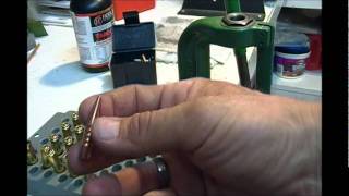 RELOADING BASICS 308 WITH NEW BRASSwmv [upl. by Breeze]