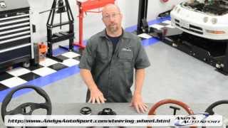 Steering Wheels Overview  Presented by Andys Auto Sport [upl. by Honorine177]