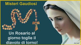 Santo Rosario Misteri Gaudiosi [upl. by Muffin]