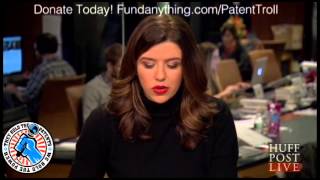 Adam Carolla on Huffington Post LIVE talks about Patent Trolls [upl. by Sairacaz524]