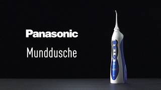 Munddusche mit 3 Stufen zur Verwendung mit Mundwasser EW1211  Panasonic Praxistest [upl. by Illak]