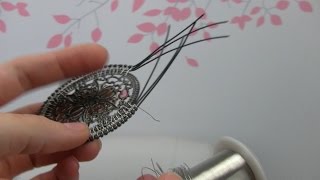 Wire Wrapping Adding More Weaving Wire [upl. by Bolan745]