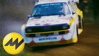 Die RallyeGeschichte des Audi Quattro [upl. by Anivlac]