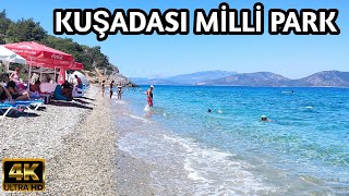 KUŞADASI DİLEK YARIMADASI MİLLİ PARK  KARASU STATİON  SUMMER 2023  4k UHD 60fps  WanderlustFeet [upl. by Yun791]