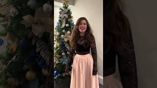 Merry Christmas from Honorary Doctor of Arts  Rachel Shenton [upl. by Gustaf]