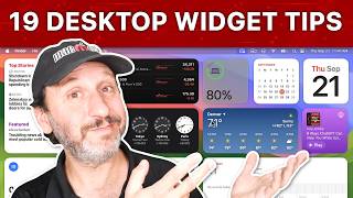 19 Tips For Using Desktop Widgets On Your Mac [upl. by Carmelina]