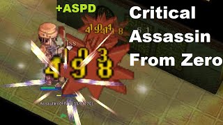 Ragnarok PreRenewal  Critical Assassin  No Cash Vanilla  from Zero [upl. by Htims]