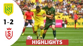 Nantes vs Reims 12  All Goals amp Extended Highlights [upl. by Noreg508]