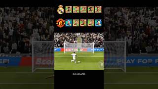 dls24 Real Madrid vs Manchester United penalty challenge dls24 dreamleaguesoccer2024 dls dls2024 [upl. by Atiuqa]