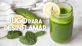 JUGO para LIMPIAR el ESTÓMAGO y BAJAR la BARRIGA 🥒🍋  Jugos Saludables [upl. by Ramoj]