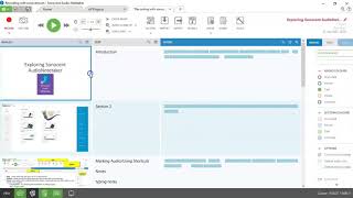 Sonocent Audio Notetaker 6  Working with Slides amp Sections [upl. by Erdrich]