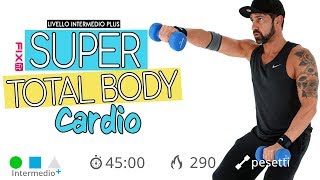 Super Allenamento Total Body Cardio  Esercizi Mirati Braccia e Addominali [upl. by Dayle]